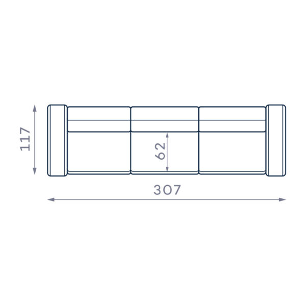 tivoli sofa 4 os